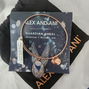 Alex & Ani | Rose Gold Guardian Bangle